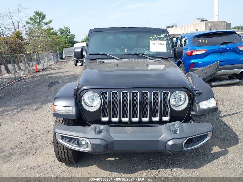 2018 Jeep Wrangler Unlimited Sahara 4X4 VIN: 1C4HJXEN2JW199435 Lot: 40356961