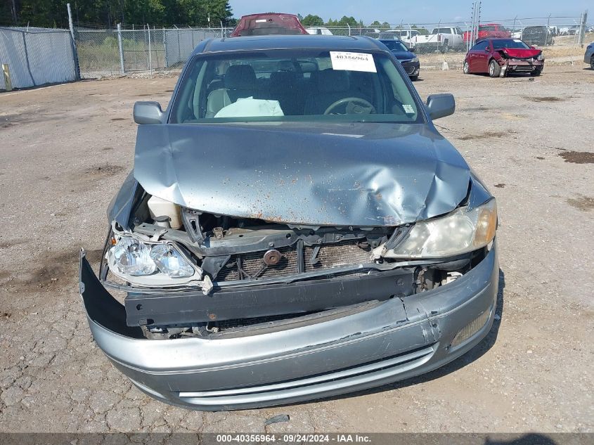 2001 Toyota Avalon Xl/Xls VIN: 4T1BF28B01U139902 Lot: 40356964