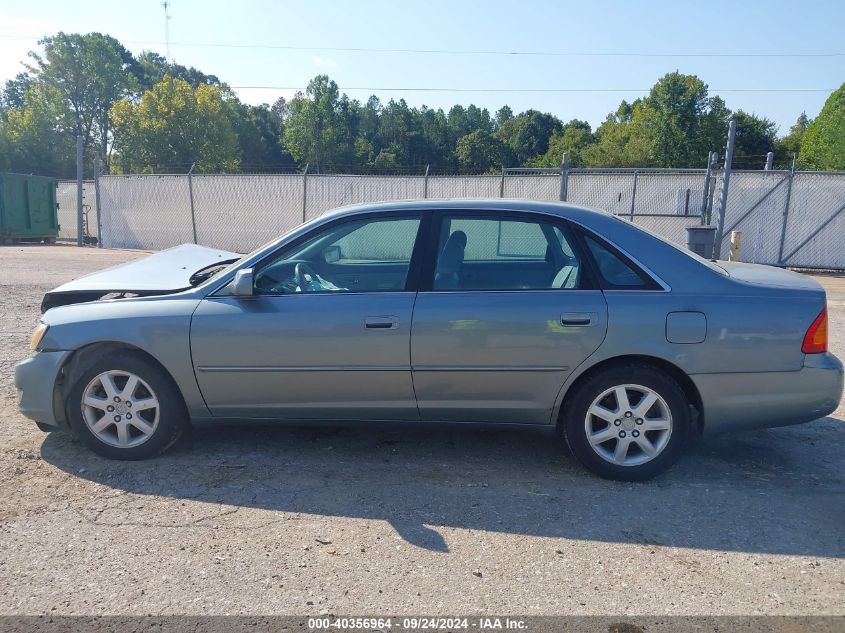 2001 Toyota Avalon Xl/Xls VIN: 4T1BF28B01U139902 Lot: 40356964