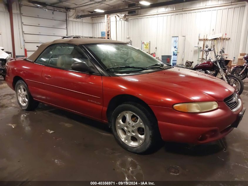 2000 Chrysler Sebring Jxi VIN: 3C3EL55H7YT248791 Lot: 40356971