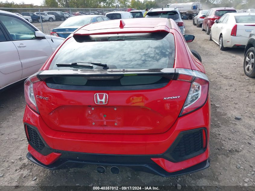 SHHFK7G42KU203948 2019 Honda Civic Sport