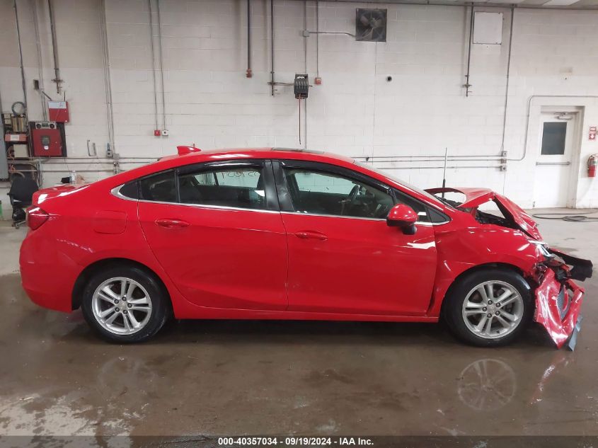 2018 Chevrolet Cruze Lt Auto VIN: 1G1BE5SMXJ7178782 Lot: 40357034