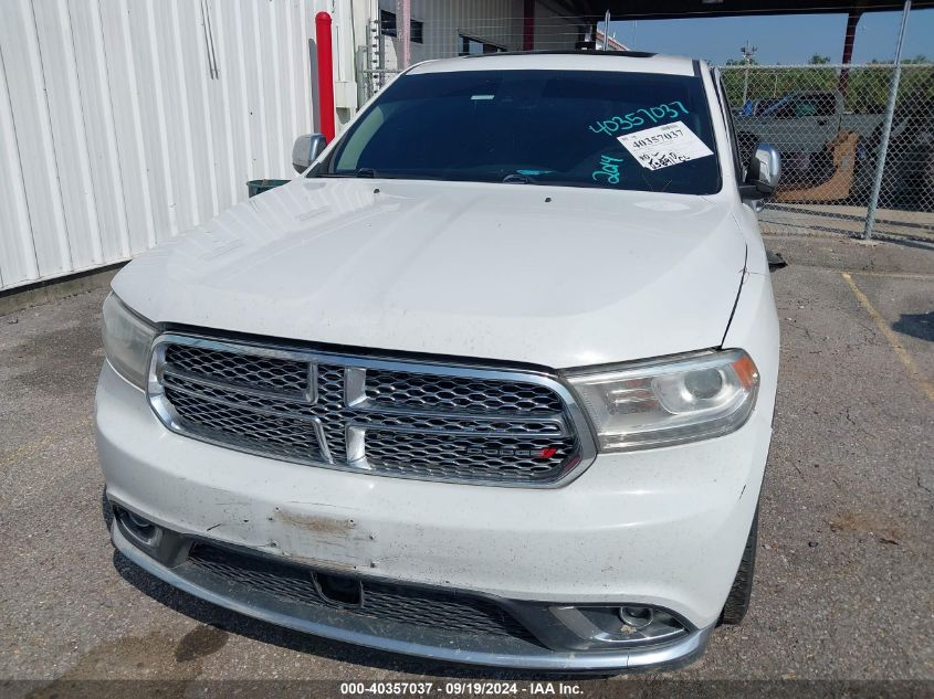 2014 Dodge Durango Citadel VIN: 1C4RDHEG8EC520341 Lot: 40357037