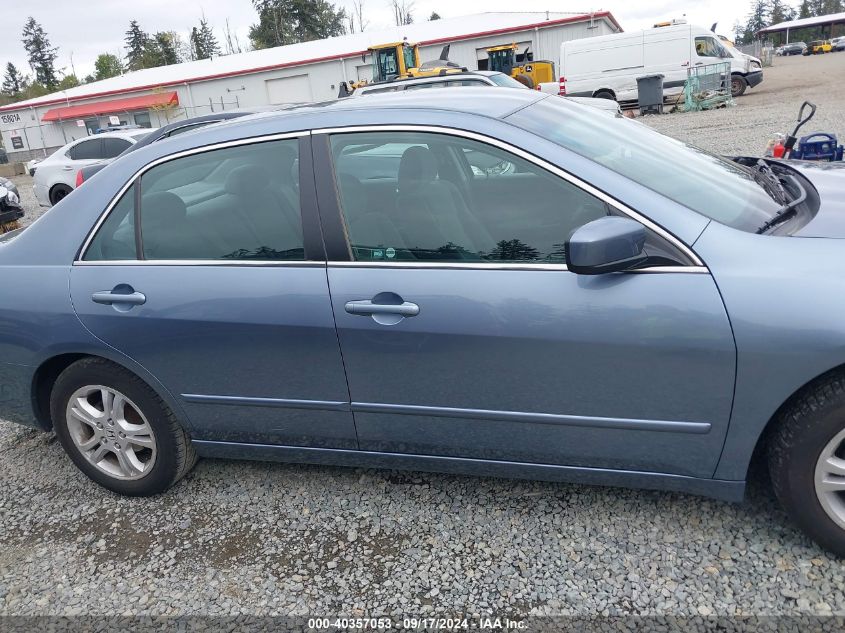 2007 Honda Accord 2.4 Se VIN: 1HGCM56397A189687 Lot: 40357053