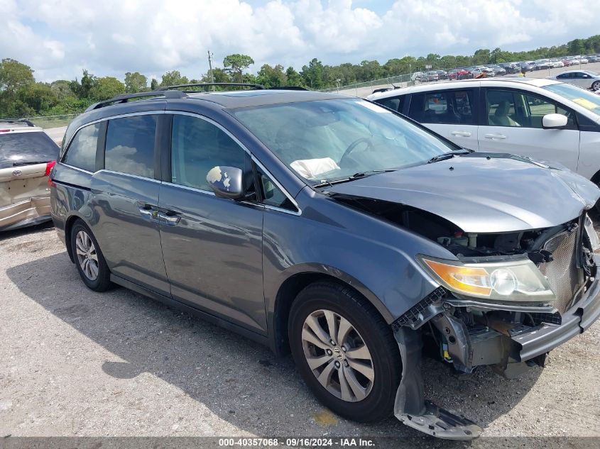 2014 Honda Odyssey Ex-L VIN: 5FNRL5H6XEB040258 Lot: 40357068