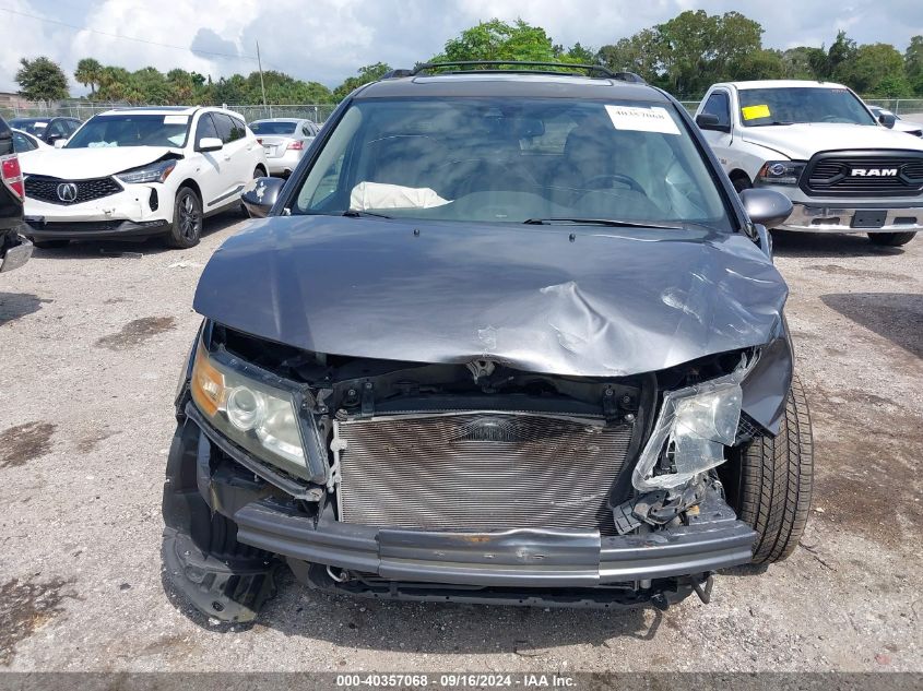 2014 Honda Odyssey Ex-L VIN: 5FNRL5H6XEB040258 Lot: 40357068