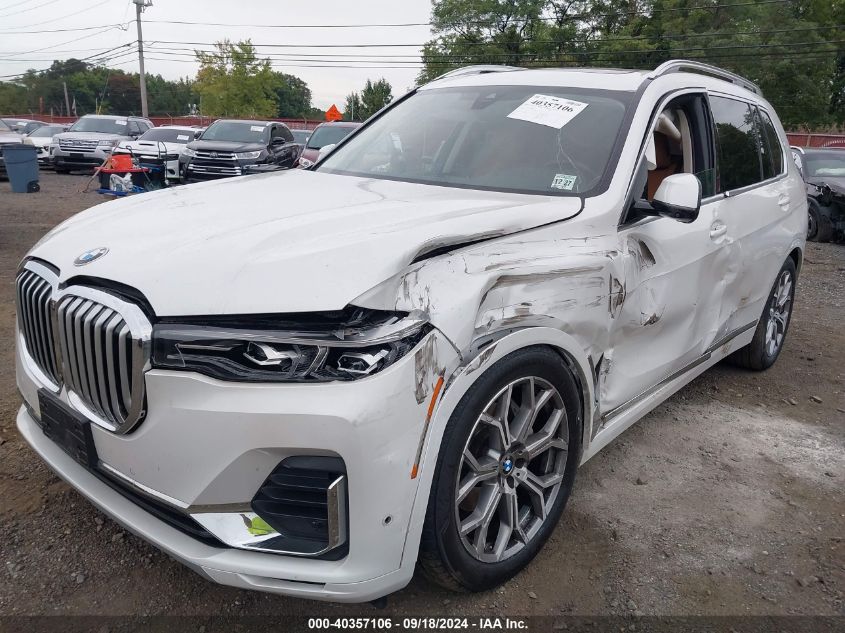 2022 BMW X7 xDrive40I VIN: 5UXCW2C02N9K30885 Lot: 40357106