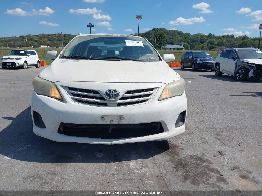 2013 Toyota Corolla Le VIN: 5YFBU4EE0DP096264 Lot: 40357107