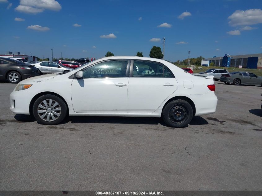 2013 Toyota Corolla Le VIN: 5YFBU4EE0DP096264 Lot: 40357107