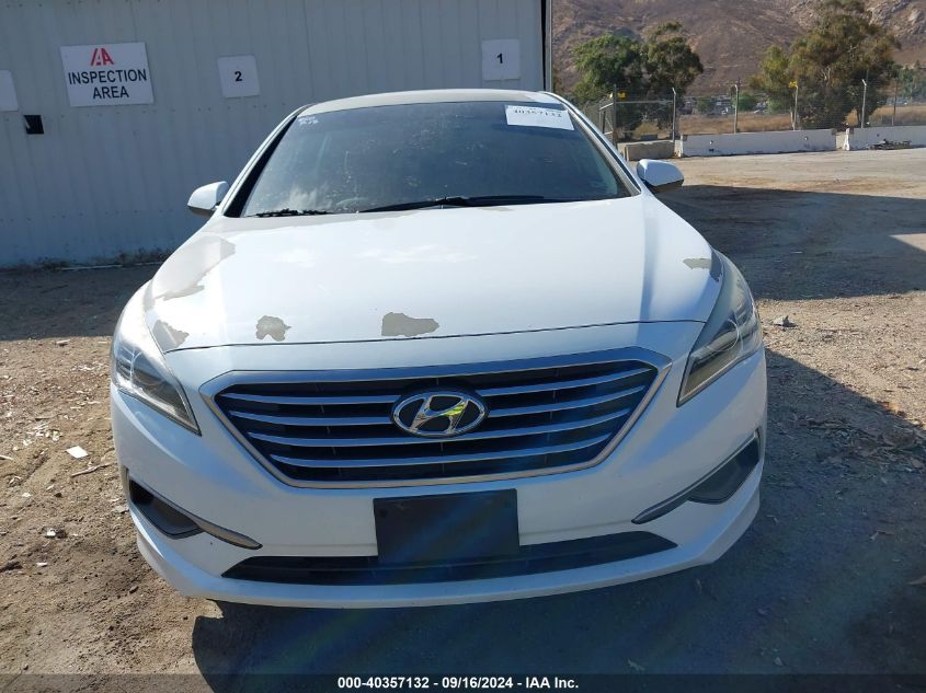 5NPE24AF7GH391378 2016 Hyundai Sonata Se