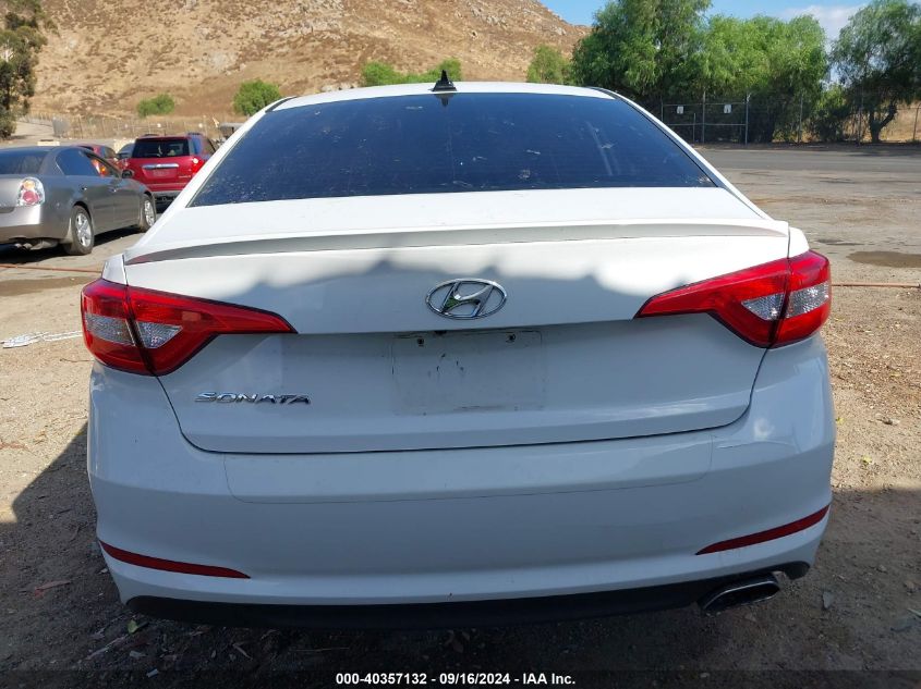 5NPE24AF7GH391378 2016 Hyundai Sonata Se