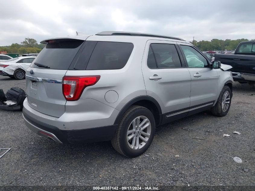 VIN 1FM5K7D88HGB04369 2017 Ford Explorer, Xlt no.4