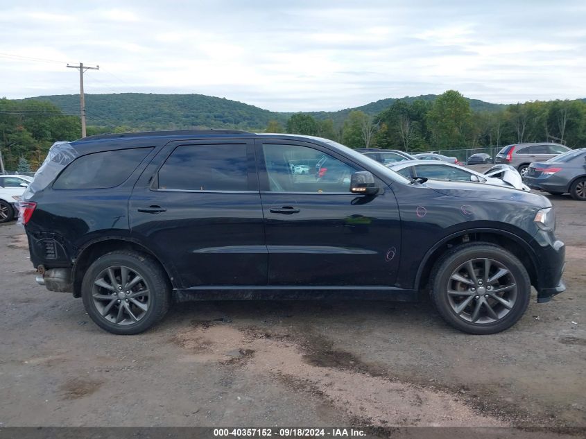 2018 Dodge Durango Gt Awd VIN: 1C4RDJDG2JC133299 Lot: 40357152