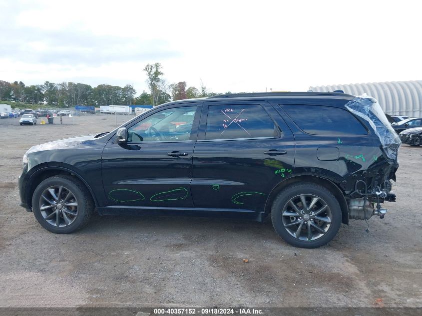 2018 Dodge Durango Gt Awd VIN: 1C4RDJDG2JC133299 Lot: 40357152