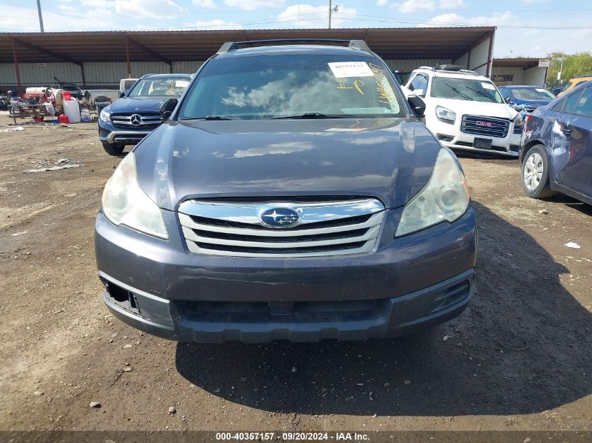 2011 Subaru Outback 2.5I VIN: 4S4BRCAC1B1363487 Lot: 40357157