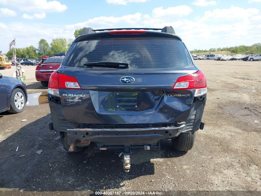 2011 Subaru Outback 2.5I VIN: 4S4BRCAC1B1363487 Lot: 40357157