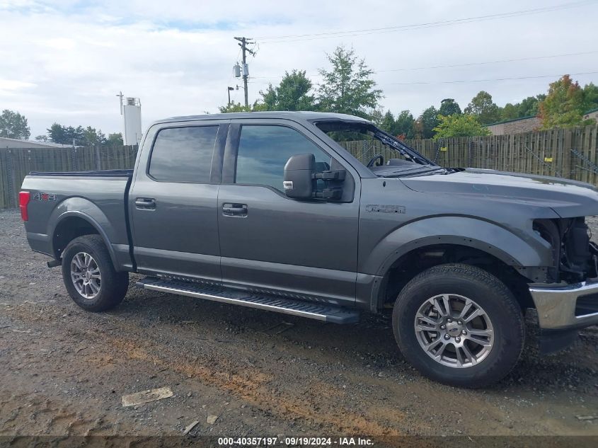 2019 Ford F-150 Lariat VIN: 1FTEW1E54KFD10764 Lot: 40357197