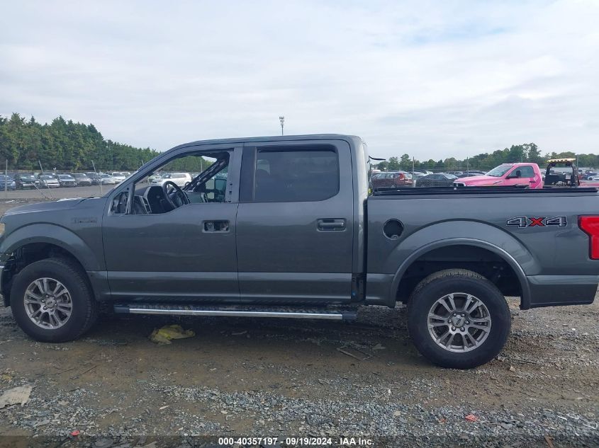 2019 Ford F-150 Lariat VIN: 1FTEW1E54KFD10764 Lot: 40357197