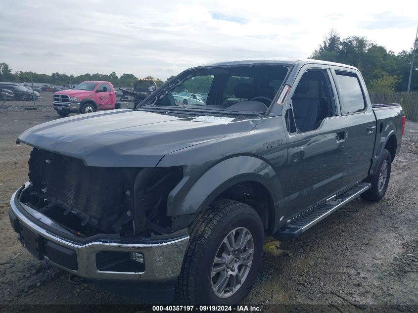 2019 Ford F-150 Lariat VIN: 1FTEW1E54KFD10764 Lot: 40357197