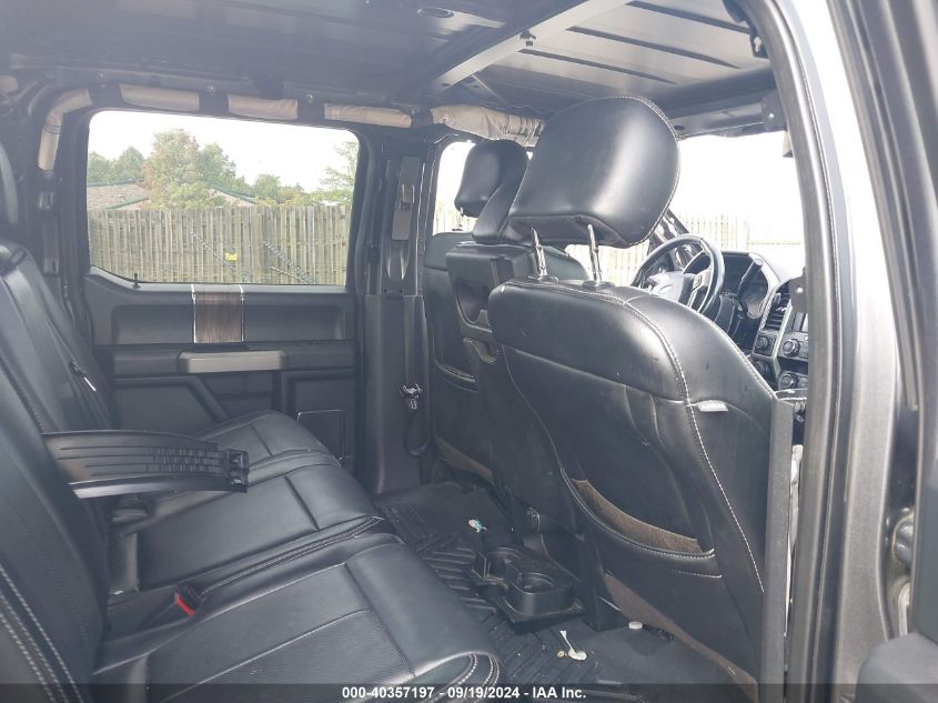 2019 Ford F-150 Lariat VIN: 1FTEW1E54KFD10764 Lot: 40357197