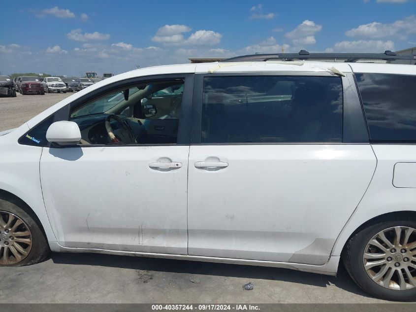 2012 Toyota Sienna Xle V6 8 Passenger VIN: 5TDYK3DC0CS236264 Lot: 40357244