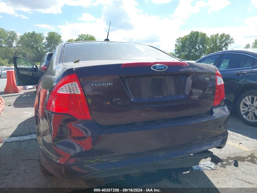 2011 Ford Fusion Se VIN: 3FAHP0HA6BR311128 Lot: 40357258