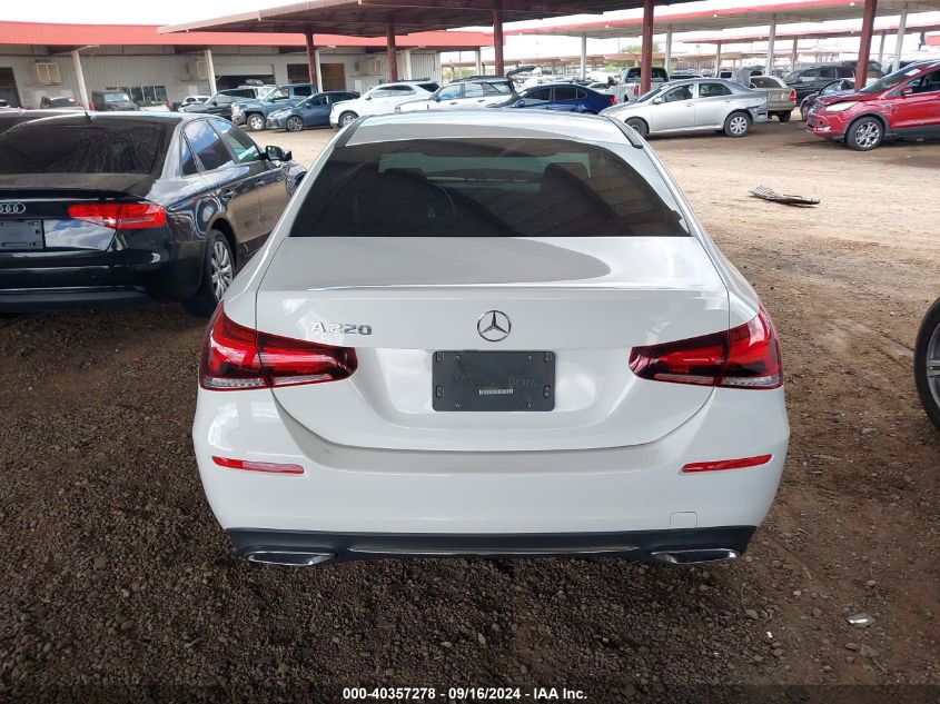 2021 Mercedes-Benz A 220 VIN: W1K3G4EB9MJ289783 Lot: 40357278