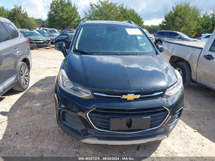 2018 Chevrolet Trax Lt VIN: 3GNCJLSB5JL376358 Lot: 40357279