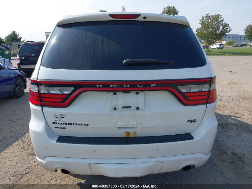 2015 Dodge Durango R/T VIN: 1C4SDJCT3FC888212 Lot: 40357308