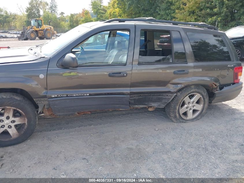 2004 Jeep Grand Cherokee Laredo VIN: 1J4GW48S24C382895 Lot: 40357331