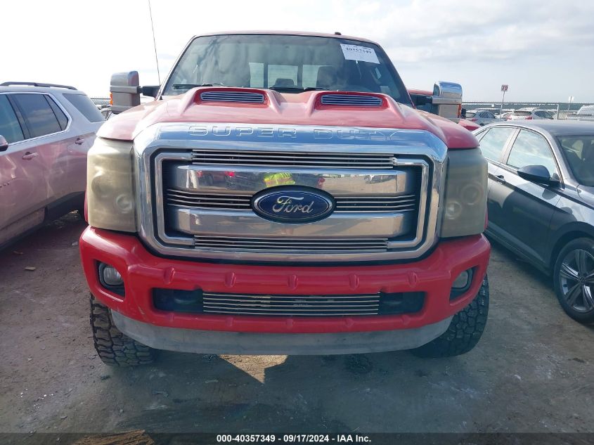 2015 Ford F-250 Lariat VIN: 1FT7W2BT2FEB96910 Lot: 40357349