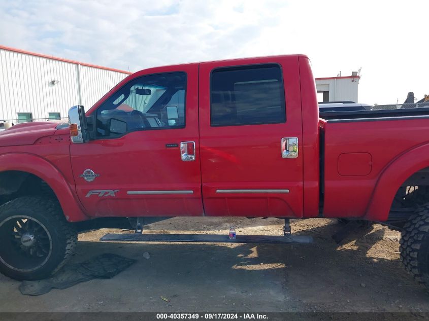 2015 Ford F-250 Lariat VIN: 1FT7W2BT2FEB96910 Lot: 40357349