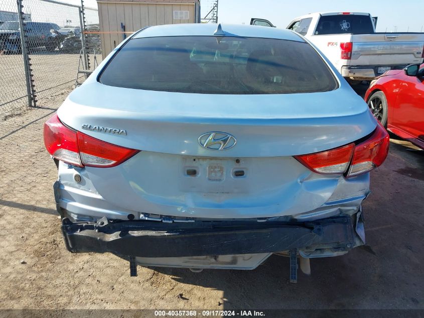 2012 Hyundai Elantra Gls (Ulsan Plant) VIN: KMHDH4AE7CU394147 Lot: 40357368