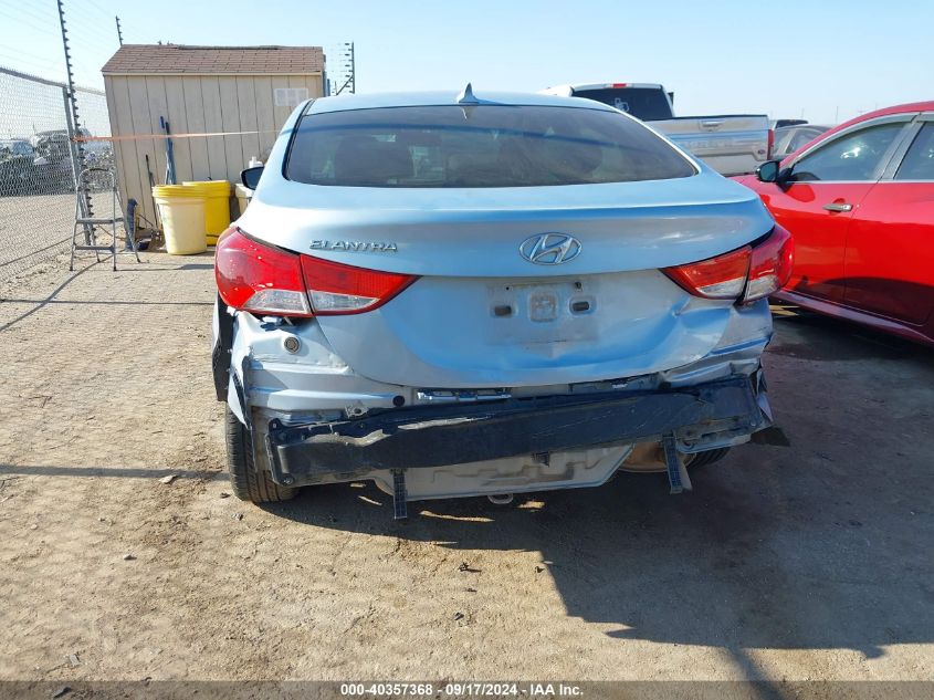 2012 Hyundai Elantra Gls (Ulsan Plant) VIN: KMHDH4AE7CU394147 Lot: 40357368