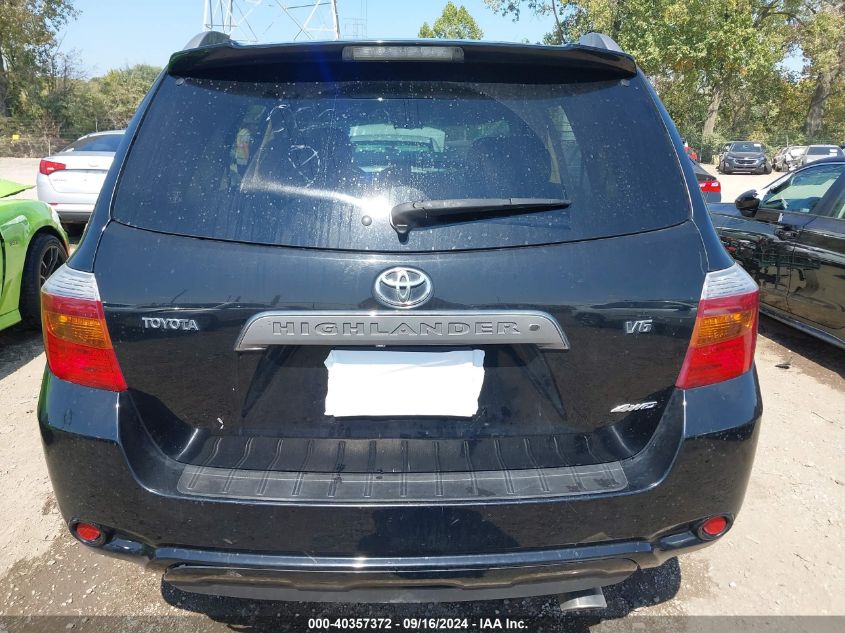 2008 Toyota Highlander Sport VIN: JTEES43A082000992 Lot: 40357372