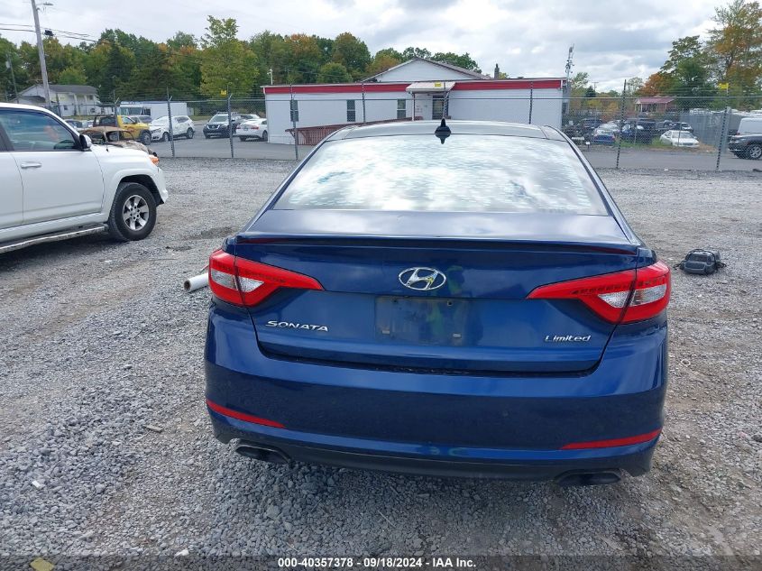 5NPE34AF0FH016654 2015 Hyundai Sonata Limited