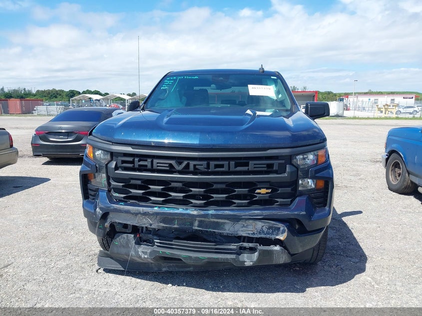 VIN 3GCPABEKXPG120850 2023 CHEVROLET SILVERADO 1500 2WD  SHORT BED CUSTOM