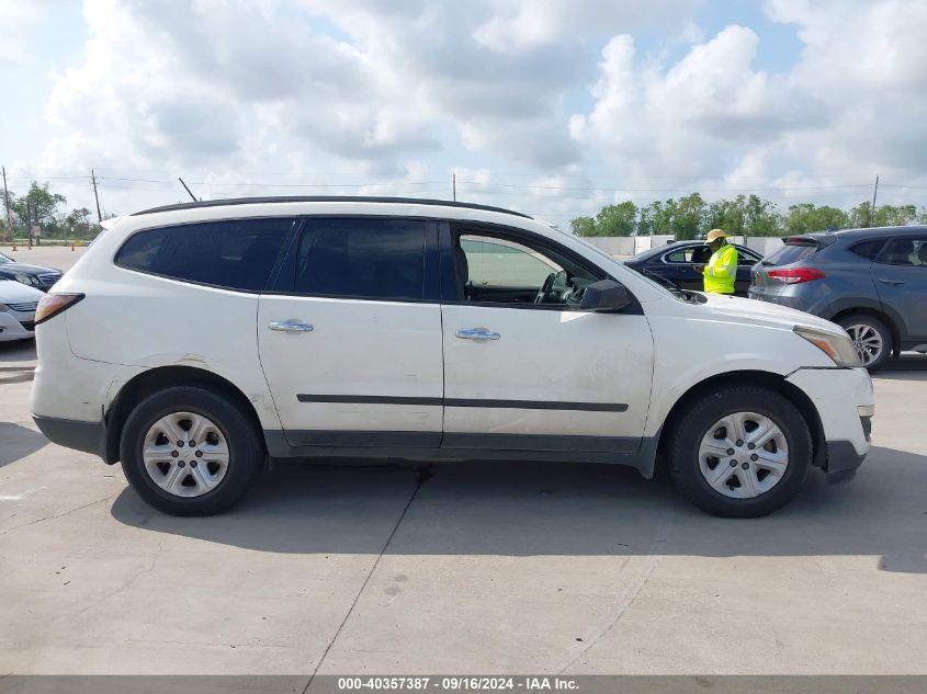 2014 Chevrolet Traverse Ls VIN: 1GNKRFKD0EJ205781 Lot: 40357387