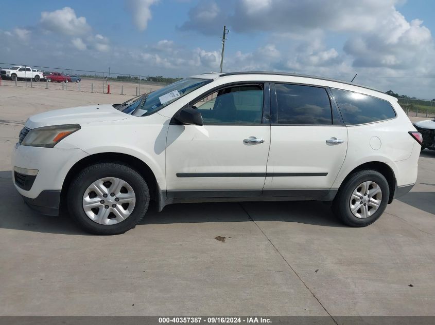 2014 Chevrolet Traverse Ls VIN: 1GNKRFKD0EJ205781 Lot: 40357387