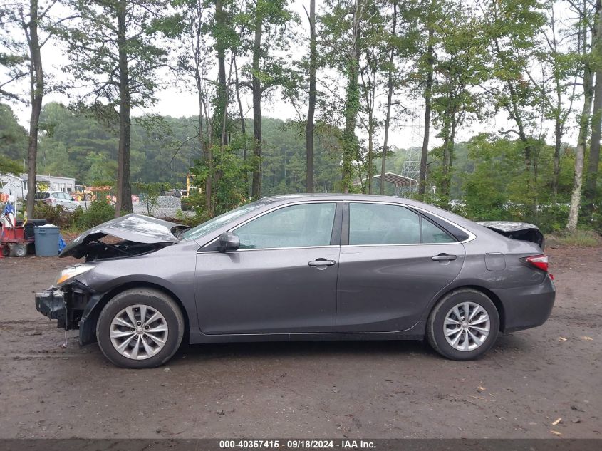 2015 Toyota Camry Le/Xle/Se/Xse VIN: 4T4BF1FKXFR455592 Lot: 40357415