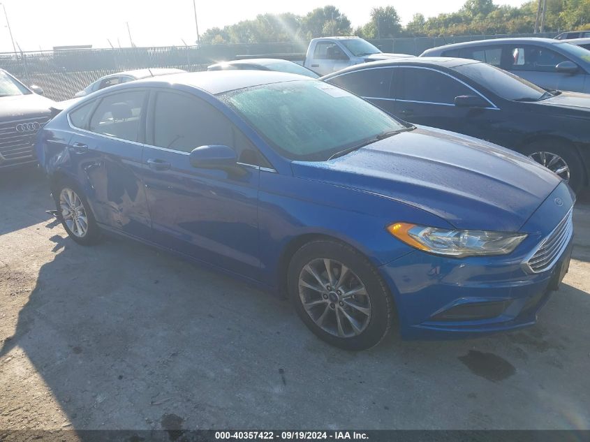 2017 FORD FUSION SE - 3FA6P0H77HR176505