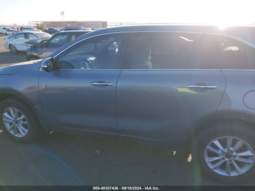 2019 Kia Sorento L/Lx VIN: 5XYPG4A36KG596206 Lot: 40357436