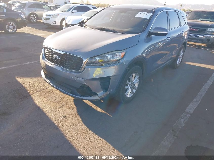 2019 Kia Sorento L/Lx VIN: 5XYPG4A36KG596206 Lot: 40357436