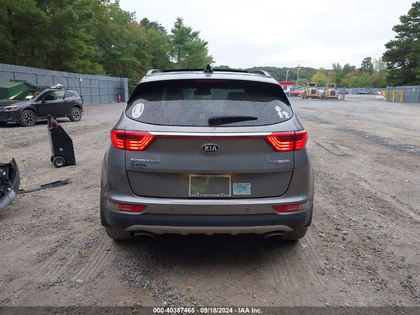 2018 Kia Sportage Sx VIN: KNDPR3A61J7324852 Lot: 40357465