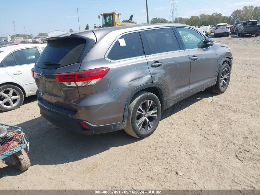 2019 TOYOTA HIGHLANDER LE - 5TDZARFH4KS044377