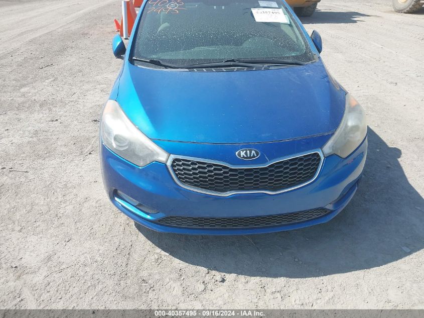 2015 Kia Forte Ex VIN: KNAFX5A85F5270096 Lot: 40357495