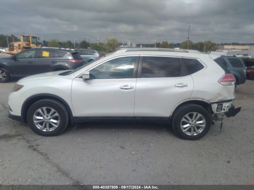2016 Nissan Rogue Sv VIN: 5N1AT2MV2GC866266 Lot: 40357509