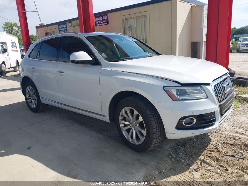 2016 Audi Q5 2.0T Premium VIN: WA1L2AFP5GA140190 Lot: 40357525