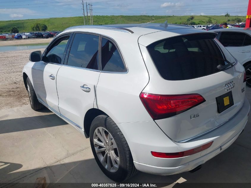 2016 Audi Q5 2.0T Premium VIN: WA1L2AFP5GA140190 Lot: 40357525