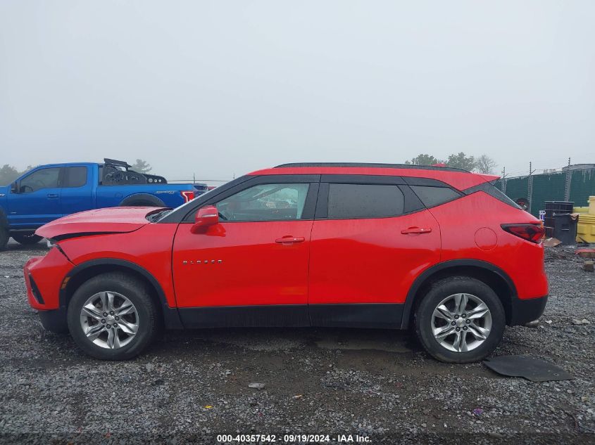 2020 Chevrolet Blazer Fwd 1Lt VIN: 3GNKBBRA0LS596337 Lot: 40357542